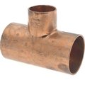 American Imaginations 2.5 in. x 2 in. x 2.5 in. Copper Reducing Tee - Wrot AI-35575